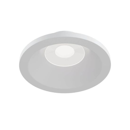 Maytoni Zoom Downlight, Einbauleuchte GU10 rund Weiss IP65 wasserfest Ø85mm