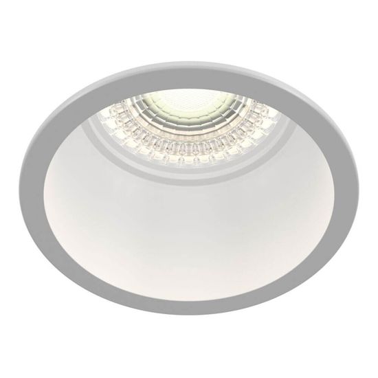 Maytoni Reif Downlight, Einbauleuchte GU10 Weiss Ø68mm