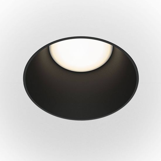 Maytoni Share Downlight, Einbauleuchte GU10 Schwarz Ø14mm