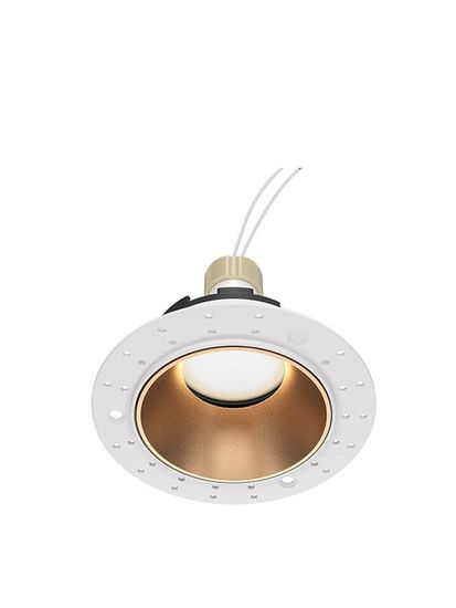 Maytoni Share Downlight, Einbauleuchte GU10 matt Gold / Weiss Ø10,2mm