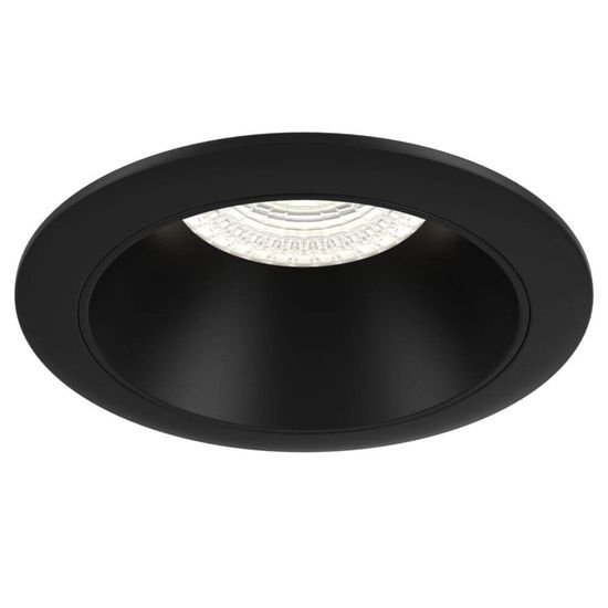 Maytoni Share Downlight, Einbauleuchte GU10 Schwarz Ø86mm