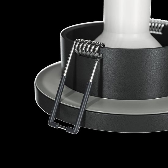 Maytoni Stark Downlight, Einbauleuchte GU10 Schwarz IP65 Ø8,4mm