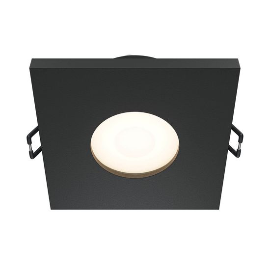 Maytoni Stark Downlight, Einbauleuchte GU10 Schwarz IP65