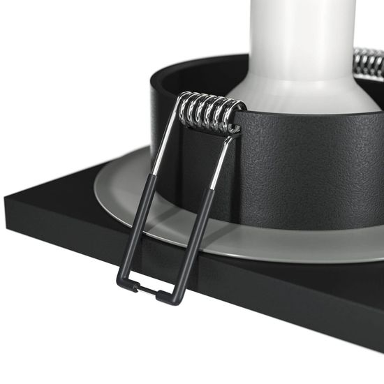 Maytoni Stark Downlight, Einbauleuchte GU10 Schwarz IP65