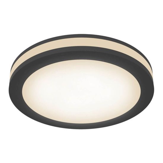 Maytoni Phanton LED Einbauleuchte 12W 2 Leuchtrichtungen Schwarz Warmweiss Ø95mm