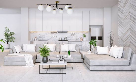 Maytoni Nostalgia Deckenleuchte 6x E14 Matt-Gold Weiss Glas