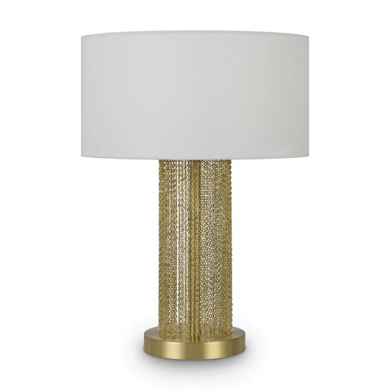 Maytoni Impressive Tischleuchte, Tischlampe E27 Gold-Farbe