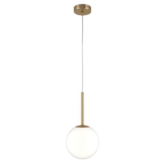 Maytoni Basic form Pendelleuchte, Hängeleuchte E14 36cm Gold-Farbe