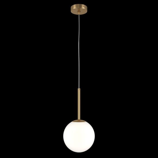Maytoni Basic form Pendelleuchte, Hängeleuchte E14 36cm Gold-Farbe