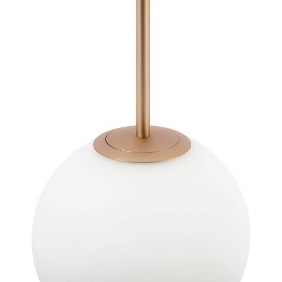 Maytoni Basic form Pendelleuchte, Hängeleuchte E14 40cm Gold-Farbe