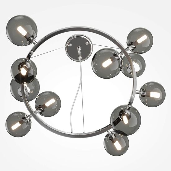 Maytoni Dallas Pendelleuchte, Hängeleuchte 11x G9 Chrom