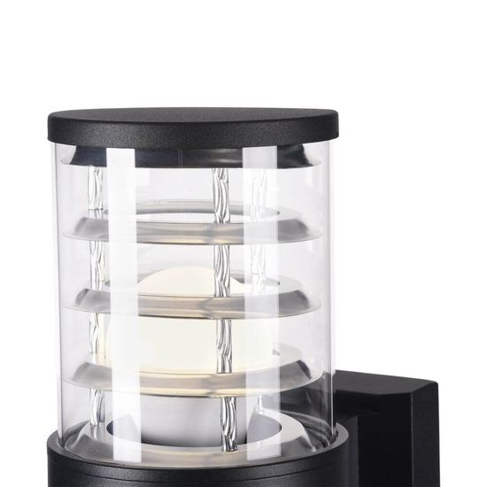 Maytoni Bronx Wandleuchte E27 Schwarz IP54