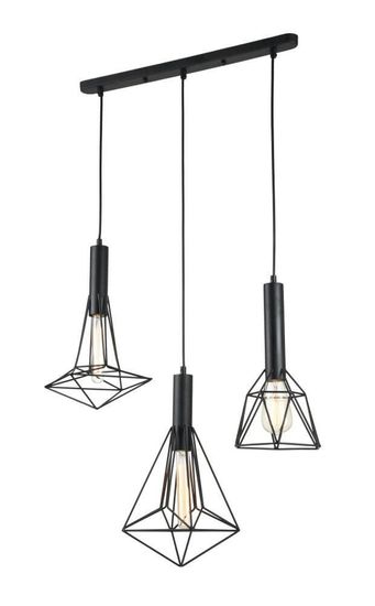 Maytoni Spider Pendelleuchte, Hängeleuchte 3x E27 Schwarz