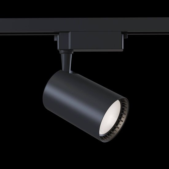 Maytoni Vuoro 1-Phasen System UNITY LED Stromschienenleuchte 26W 4000K Schwarz 90Ra Ø8,9cm Neutralweiss