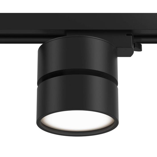Maytoni ONDA 1-Phasen System UNITY LED Stromschienenleuchte 12W 3000K Schwarz 11 cm Warmweiss