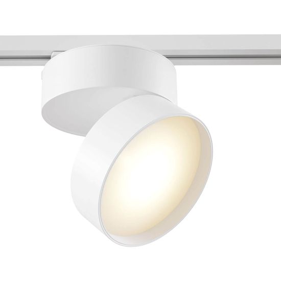 Maytoni ONDA 1-Phasen System UNITY LED Stromschienenleuchte 18W 4000K Weiss 11,1 cm Neutralweiss
