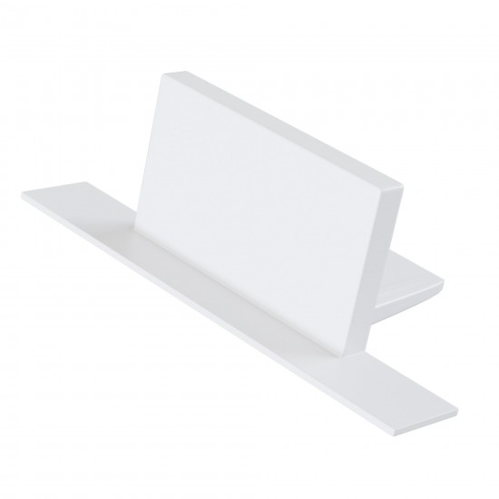 Maytoni Stromschienen Abdeckung, Endcap Weiss Aluminium