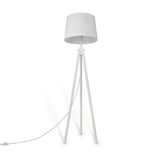 Maytoni Calvin Stehleuchte, Stehlampe E27 Weiss