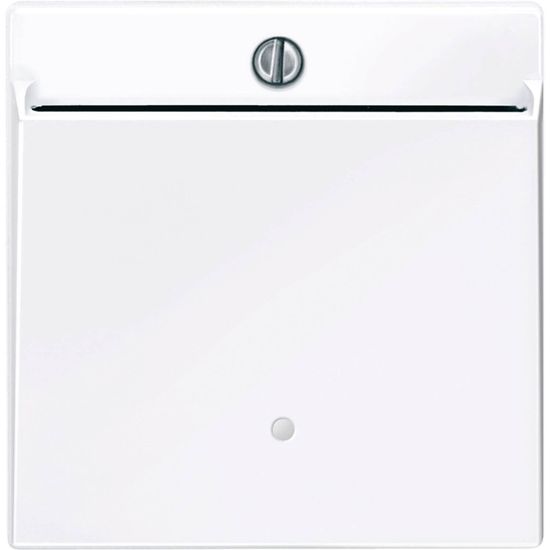 Merten 315625 Card-Schalter, aktivweiß glänzend, System M