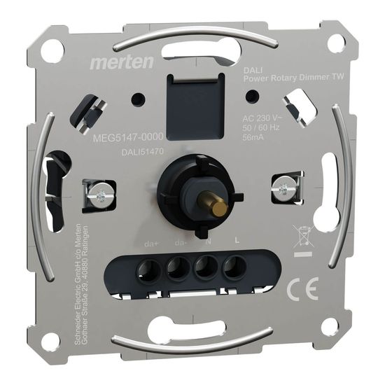 Merten MEG5147-0000 DALI-Drehdimmer-Einsatz Tunable White mit Spannungsversorgung