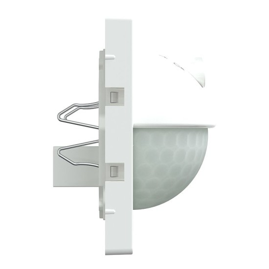 Merten MEG5711-6035 ARGUS 180 UP Präsentmelder Sensor-Modul mit Schalter System Design lotosweiß glänzend