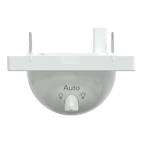 Merten MEG5711-6035 ARGUS 180 UP Präsentmelder Sensor-Modul mit Schalter System Design lotosweiß glänzend