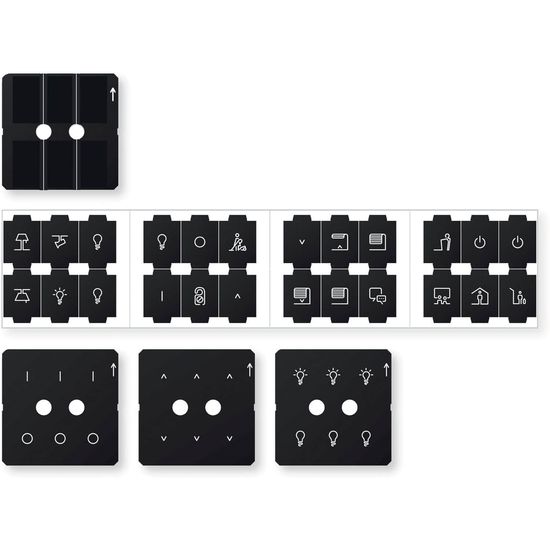 Merten MEG6270-0010 Folienset für KNX Tastsensor Pro, System M