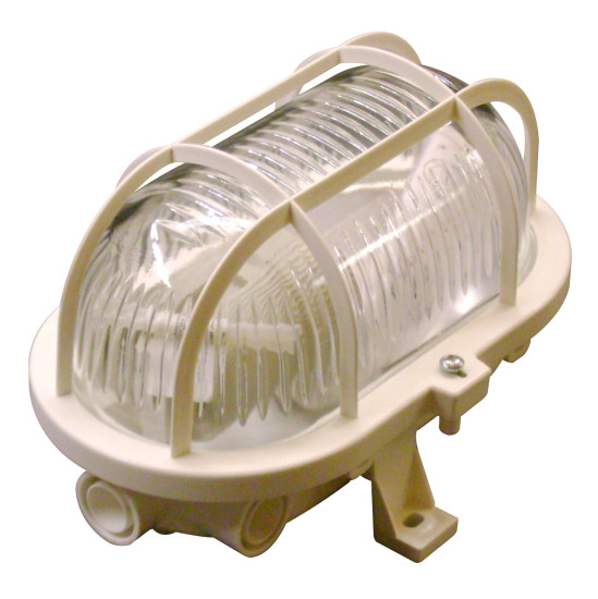Müller Licht LED Leuchte OVAL Leuchte + Schutzkorb, white 20300022