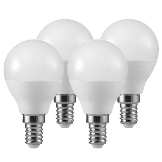 Müller Licht LED Lampe P45 4.5W 40W 220-240V E14 470lm 2700K 20000h 3+1 Set 400259
