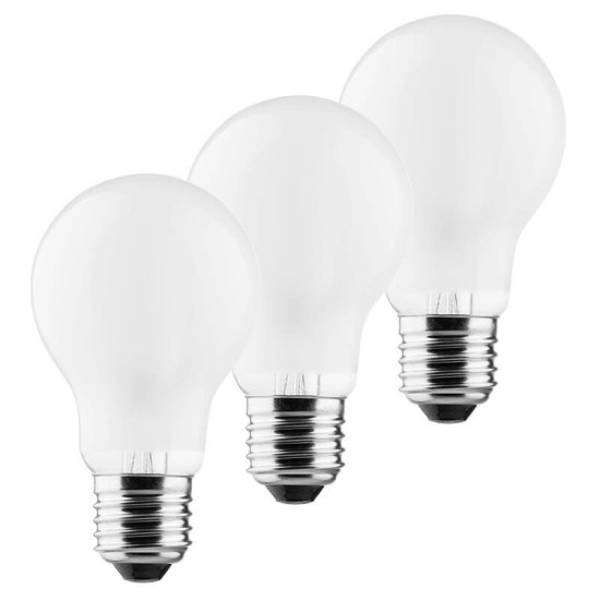 Müller Licht LED Lampe A60 4W 40W 220-240V E27 470lm 2700K Retro-matt 15.000h 2+1 400289