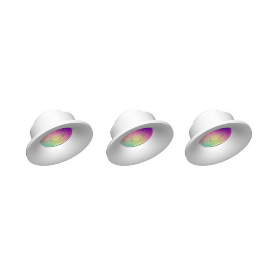 Müller Licht LED Einbauleuchte tint Spotlights, white+color, 3x 404051