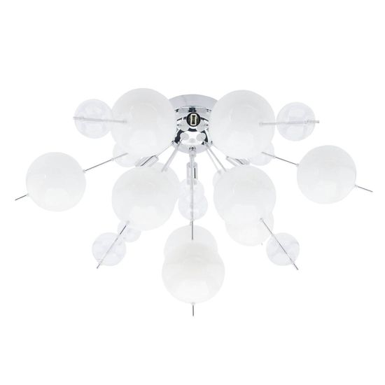 Näve G9 Deckenleuchte EXPLOSION Ø57cm weiß 1085123