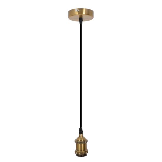 Näve E27 Zubehör ALFA Ø5cm messing Schraubmantel Pendel 114345