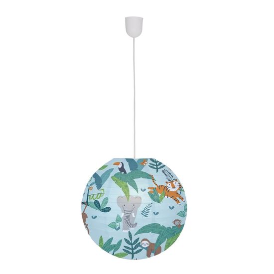 Näve Lampenschirm KID BALLON Ø40cm bunt Dschungeltiere 4117002