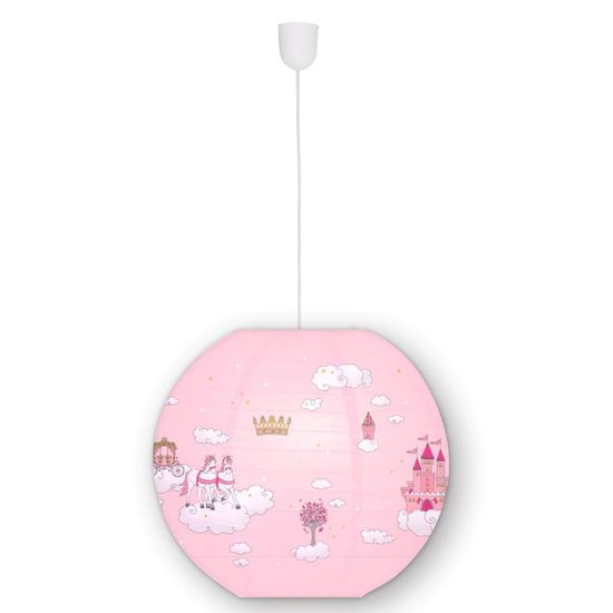 Näve Lampenschirm KID BALLON Ø40cm bunt Prinzessin 4117004