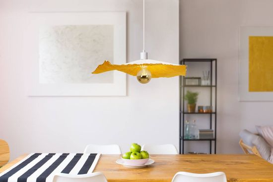 Näve E27 Pendelleuchte CRAZY PAPER Ø56cm weiß 6110223