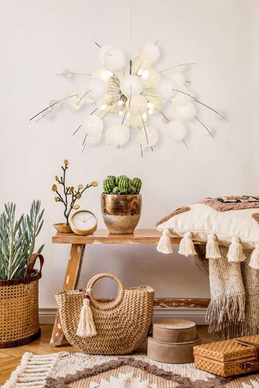 Näve G9 Pendelleuchte EXPLOSION Ø98cm weiß 7030923