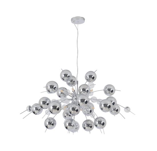 Näve G9 Pendelleuchte EXPLOSION Ø98cm chrome 7030942