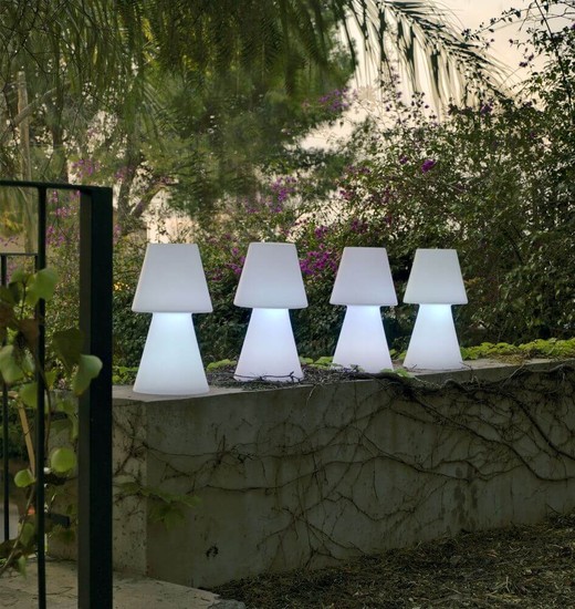 NewGarden LOLA 45 LED Tischleuchte wetterfest 45cm E27 Innen & Außen IP65