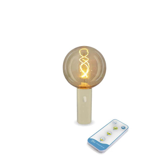 NewGarden EDY G125 LED Mobile Hängeleuchte beige Akku, Fernbedienung Innen & Außen IP54