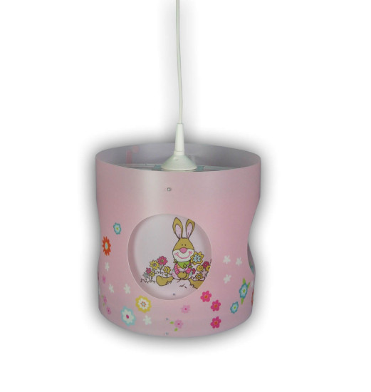 Niermann Bungee Bunny Dreh-Pendelleuchte E27 Multicolor, Bunt Made in Germany