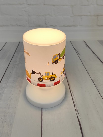 Niermann Baustelle LED Akku-Tischleuchte Warmweiss 1,5W IP44 Weiß, Multicolor