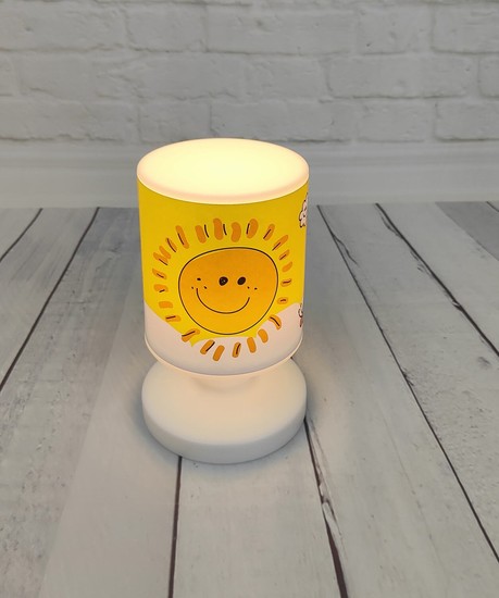 Niermann Sunny LED Akku-Tischleuchte Warmweiss 1,5W IP44 Weiß, Multicolor