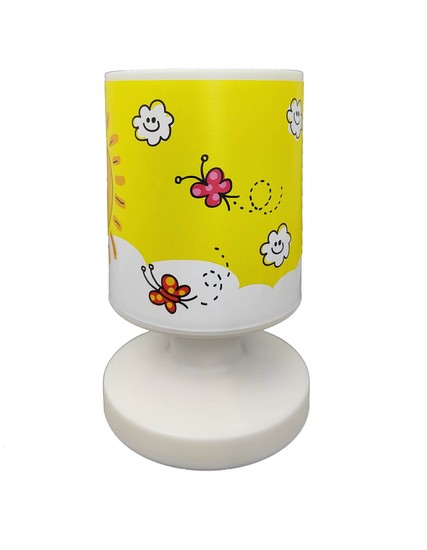 Niermann Sunny LED Akku-Tischleuchte Warmweiss 1,5W IP44 Weiß, Multicolor