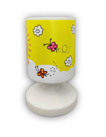 Niermann Sunny LED Akku-Tischleuchte Warmweiss 1,5W IP44 Weiß, Multicolor