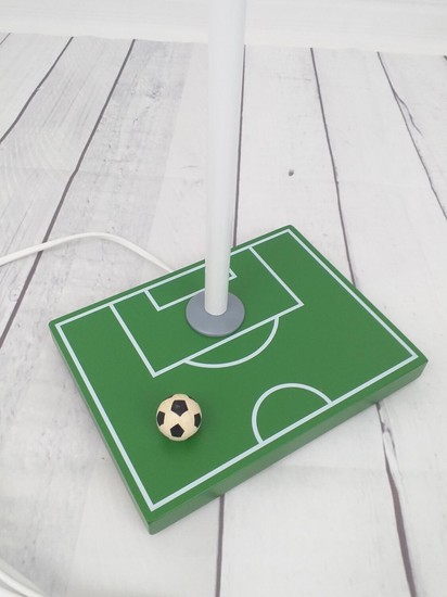 Niermann Fußballfeld Lese-Tischleuchte GX53 Grün, Weiß Made in Germany