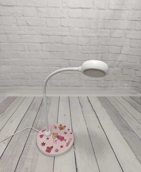 Niermann Princess Tischleuchte GX53 Rosa/Weiß Made in Germany