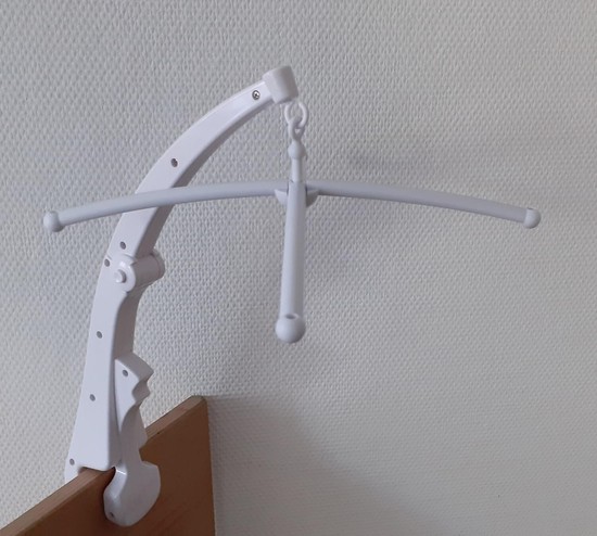 Niermann Mobilehalter zum Klemmen Weiß