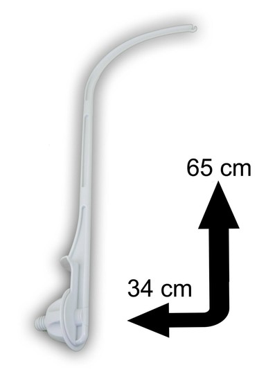 Niermann Mobilehalter zum Schrauben mit Spieluhr Weiß