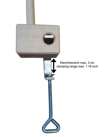 Niermann Mobilehalter Natur Made in Germany